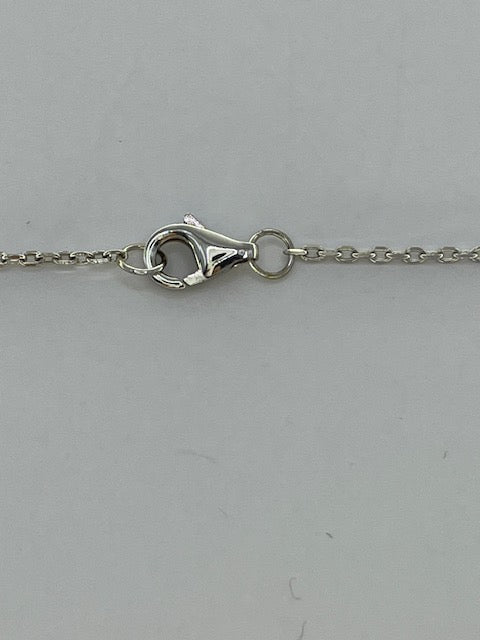 Diamond Halo Pendant Necklace for Her
