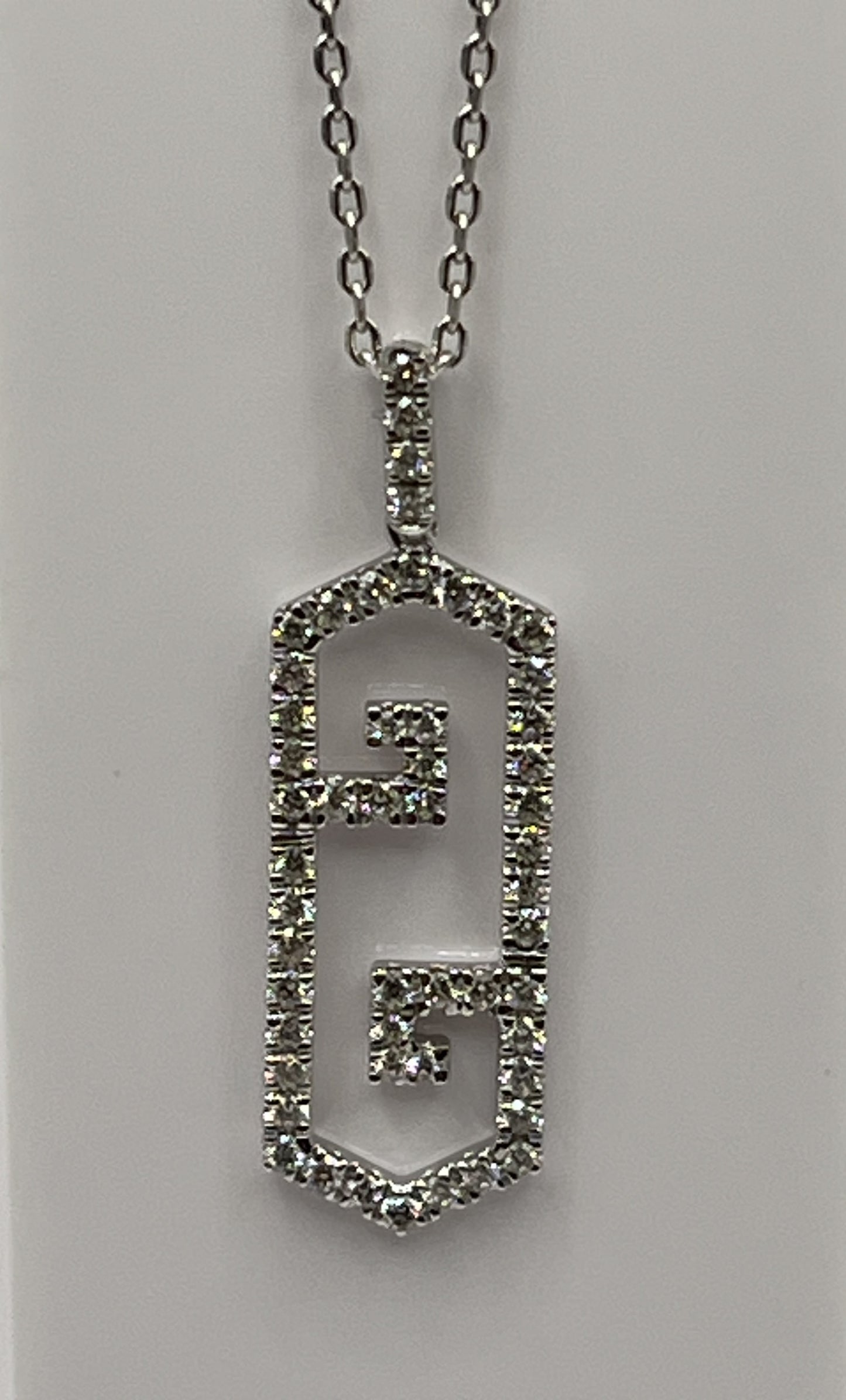 Diamond & Gold Mellifera Pendant Necklace
